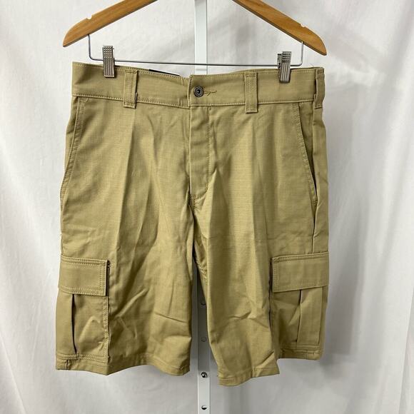 Dickies Khaki Skateboarding Cargo Shorts Men's 32 Flex Y2K - Picture 2 of 12